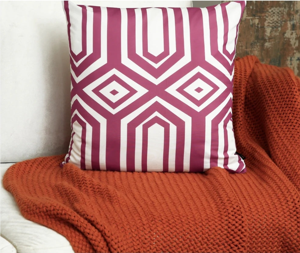 4 PCs Digital Printed Cotton Cushions-Spring Slumber