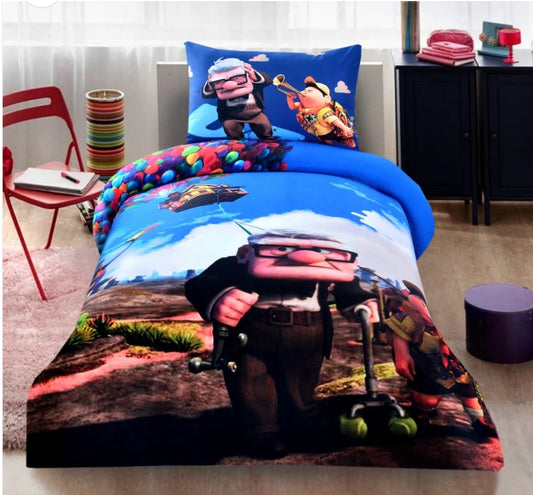 Digital Printed Junior Single Bed Sheet