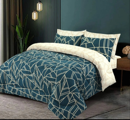 Turkish teal Bed Sheet