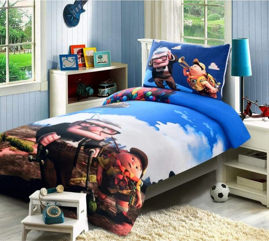 Digital Printed Junior Single Bed Sheet