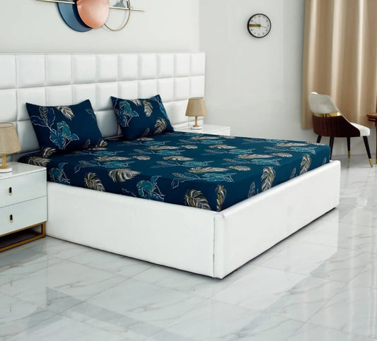 Fitted Bed Sheet-Cauliflower