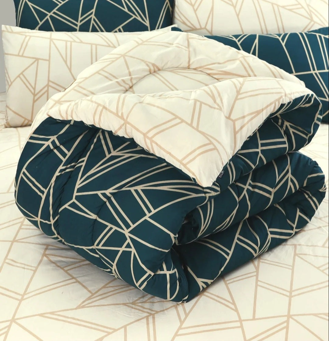 Turkish teal Bed Sheet
