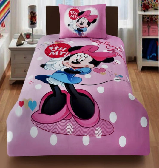 Digital Printed Junior Single Bed Sheet