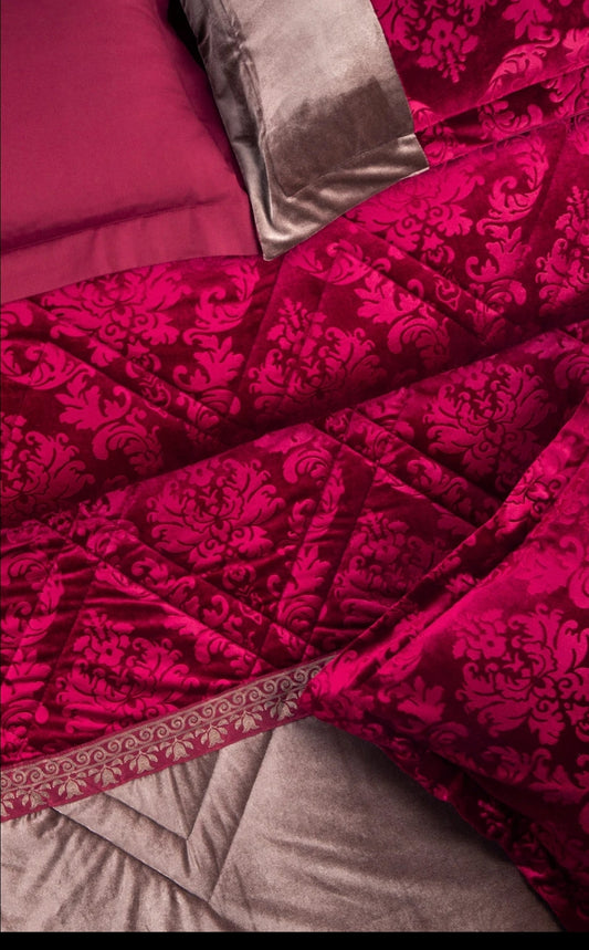 Imperial Embossed Velvet Comforter Set