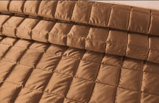 Golden - Velvet Bedspread